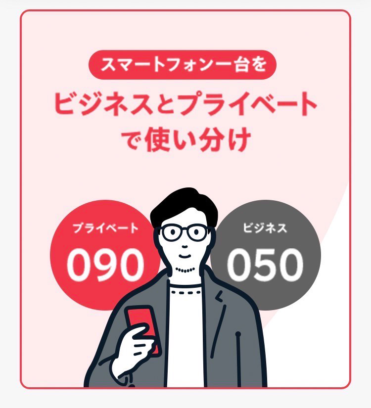 スマートフォン一台を